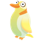 Pingüino amarillo paquete